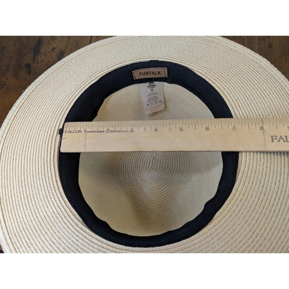 Furtalk Sun Hat Fedora Large Khaki Color